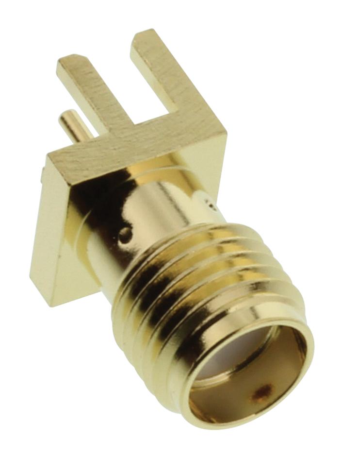 Rf Coaxial Connector Sma Coaxial Straight Jack Board Edge End