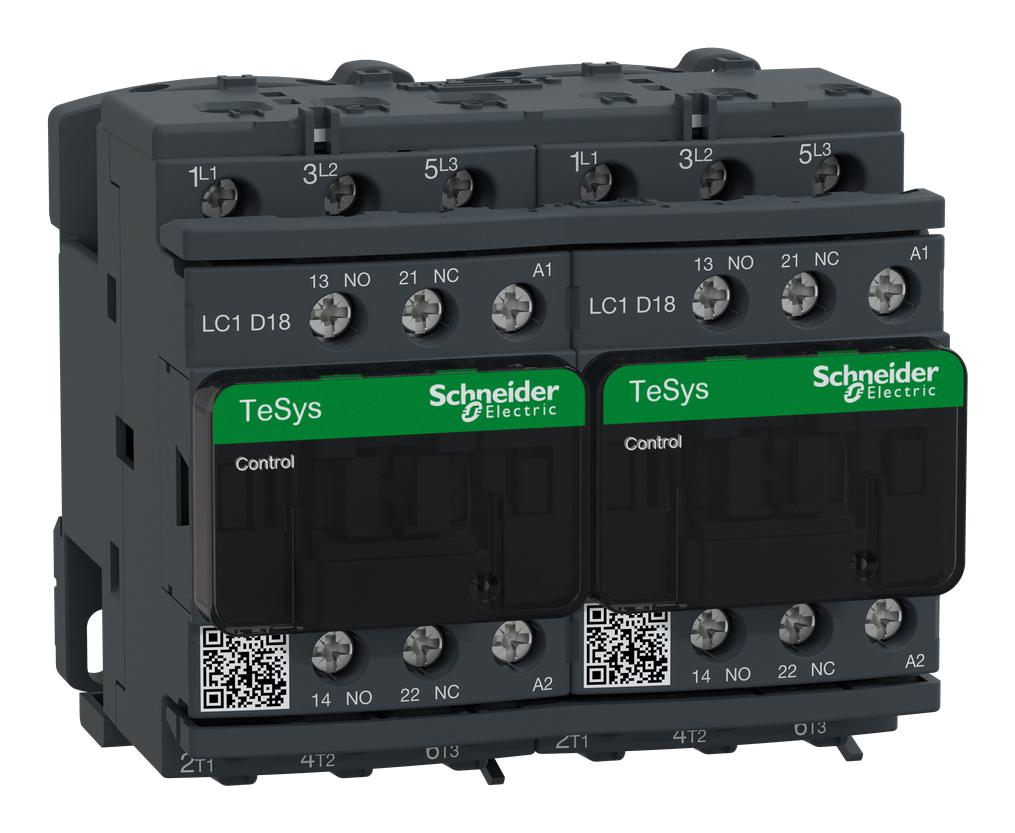 LC2D18F7 - Schneider Electric - Contactor, LC2D, 18 A