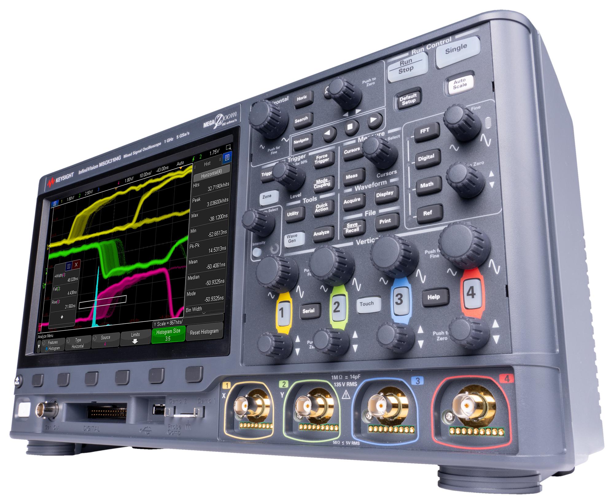 DSOX3054G - Keysight Technologies - Digital Oscilloscope, InfiniiVision ...