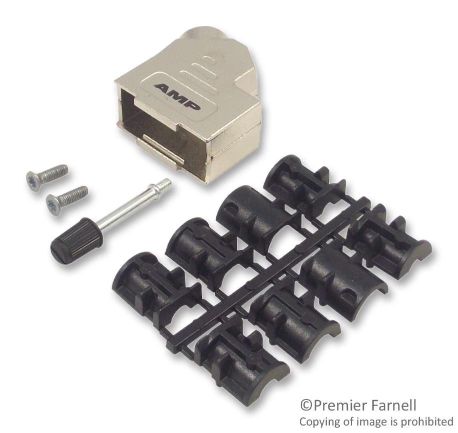 Kit De Coques Arrière D-Sub TE Connectivity 748676-3 25 Broches - Neuf Avec Joints