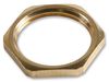 REDAPT LOCKNUT BRASS M25