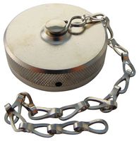 SOURIAU-SUNBANK / EATON UT016DCG Dust Cap / Cover, Size 16, Dust Cap, UTP, UTG, UTO, UTOW Series Connectors, Zinc Body