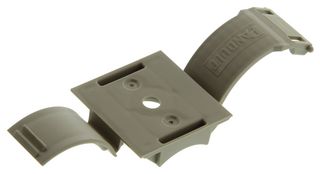 PANDUIT ARC.68-S6-Q14 Fastener, Clincher™ Screw Mt, Adjustable Releasable Cable Clamp, PP (Polypropylene), Grey, 25.4 mm