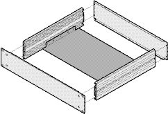 NVENT SCHROFF 30860-502 Cover plate plained 280 d