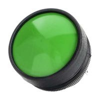 ITW SWITCHES 76-9113/439088 Industrial Pushbutton Switch, 76-91 Series, 22.5 mm, SPDT, Momentary, Round Domed, Green