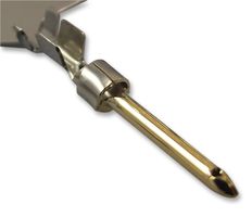 HARTING 09 67 000 8167 D Sub Contact, D Sub Connectors, Pin (Male), Copper, Gold Plated Contacts, 20 AWG, 24 AWG