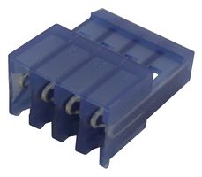 TE CONNECTIVITY - AMP 3-640442-4 IDC Connector, 26 AWG, IDC Receptacle, Female, 2.54 mm, 1 Row, 4 Contacts, Cable Mount