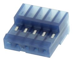 TE CONNECTIVITY - AMP 3-640442-5 IDC Connector, 26 AWG, IDC Receptacle, Female, 2.54 mm, 1 Row, 5 Contacts, Cable Mount