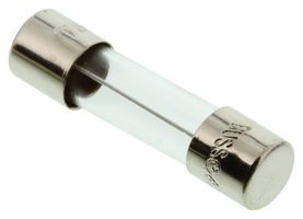 EATON BUSSMANN S506-6.3-R Fuse, Cartridge, Time Delay, 6.3 A, 250 V, 5mm x 20mm, 0.2" x 0.79", S506 Series