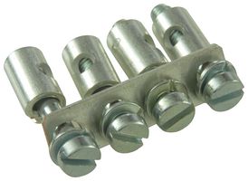 WEIDMULLER 033720 Q4 (SAK2.5) Jumper (Busbar), Jumper, SAK2.5 Terminals, 4 Ways