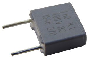 VISHAY BFC237051102 General Purpose Film Capacitor, Metallized PET, Radial Box - 2 Pin, 1000 pF, ± 10%, 220 V, 400 V