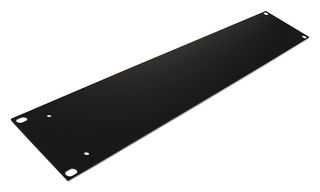 CAMDENBOSS C192PBNHH Mounting Plate, 19" Racks, Aluminium, Silver, 2U
