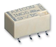 TE CONNECTIVITY - AXICOM IM07CGR Signal Relay, 24 VDC, DPDT, 2 A, IM Series, Surface Mount, Non Latching