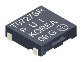 PUI AUDIO SMT-0727-S-R Transducer, Audio, SMT, 2 V, 5 V, 120 mA, 85 dBA, 2.7 kHz