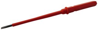 WERA KRAFTFORM KOMPAKT VDE 60I 3.0MM Screwdriver Blade for Slotted Screws, Hex, Interchangeable, VDE Insulated, 3mm x 154mm