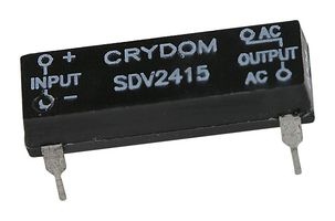SENSATA/CRYDOM SDV2415 Solid State Relay, SDV Series, DIP, SPST-NO, 1.5 A, 280 VAC, PCB, Through Hole, Zero Crossing
