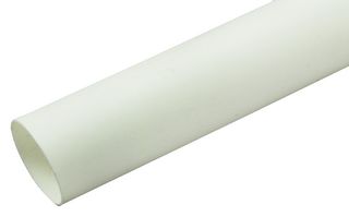 TE CONNECTIVITY - RAYCHEM RNF-100-3/8-9-STK Heat Shrink Tubing, Flexible Flame Retardant, 2:1, 0.374 ", 9.5 mm, White, 4 ft, 1.2 m