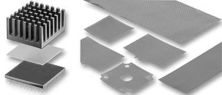 FISCHER ELEKTRONIK WLFT 404 43 X 43 THERMALLY CONDUCTIVE FOIL, ADHESIVE