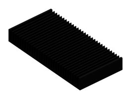 FISCHER ELEKTRONIK SK 56 150 SA Heat Sink, Extruded, 0.34 °C/W, 150 mm, 40 mm, 300 mm