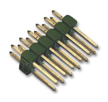 TE CONNECTIVITY - AMP 826942-6 Pin Header, Straight, Board-to-Board, 2.54 mm, 2 Rows, 12 Contacts, Through Hole Straight