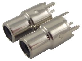 MULTICOMP PRO MR573P RCA (Phono) Audio / Video Connector, 1 Contacts, Socket, Tin Plated Contacts, Metal Body, 8.3 mm