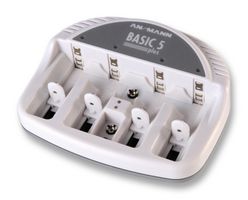 ANSMANN 5207303/UK CHARGER, BASIC 5 PLUS