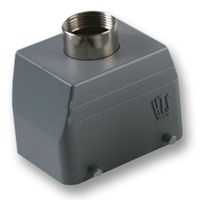 AMP - TE CONNECTIVITY 1-1102138-7 Connector Backshell, Hood, HTS Heavy Duty Connectors, 5, 180°, Aluminium Body