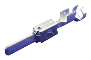 AMP - TE CONNECTIVITY 1-963749-1 Rectangular Power Contact, JPT, Tin Plated Contacts, Copper, Zinc, Pin, Crimp, 17 AWG