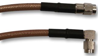 RADIALL R284C0351056 RF / Coaxial Cable Assembly, 3.28 ft, 1 m, RG316, SMA Straight Plug, SMA Plug, 50ohm, 50 ohm