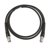 RADIALL R284C0351010 RF / Coaxial Cable Assembly, 3.28 ft, 1 m, RG58, BNC Socket, BNC Socket, 50 ohm