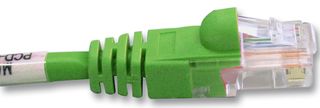 MOLEX PCD-00348-0J SINGLE PATCH CORD, UTP C6, GREEN, 1M