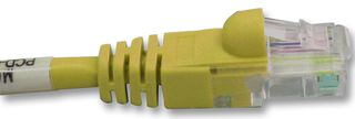 MOLEX PCD-00355-0K SINGLE PATCH CORD, UTP C6, YELLOW, 5M