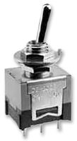 NKK SWITCHES D22029P TOGGLE SWITCH, DPDT, VERT, ON-OFF-MON