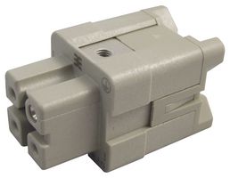WEIDMULLER 1498200000 Heavy Duty Connector, Insert, HA Series, Cable Mount, Receptacle, 3 Contacts, 2 Rows, Socket