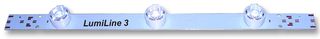 LUMIDRIVES LLN3-WW-025 LED MODULE, 3X1W, WARM WHITE, 25°