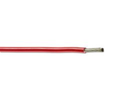 RAYCHEM - TE CONNECTIVITY 44A0111-26-2 Wire, Stranded, Hook Up, Dual Wall, Spec44, PVDF, Red, 26 AWG, 19 x 0.1mm, 328 ft
