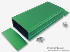 BOX ENCLOSURES B3-080GR Metal Enclosure, Optional IP65/ NEMA 4 Sealing Kit SK-3, Small, Extruded Aluminium, 44.5 mm