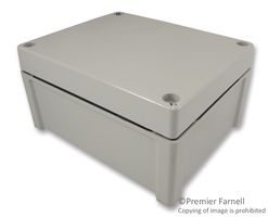 FIBOX TA 201610 ENCLOSURE Plastic Enclosure, IK07, Grey Cover, Industrial, ABS, 98 mm, 163 mm, 201 mm, IP65