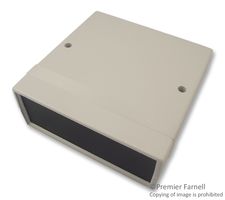 HAMMOND 1598BSGYPBK Plastic Enclosure, Instrument, ABS, 51 mm, 135.2 mm, 134.3 mm, IP54