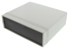 HAMMOND 1598DSGYPBK Plastic Enclosure, Instrument, ABS, 64 mm, 206 mm, 180 mm, IP54