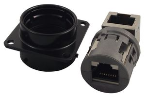 AMPHENOL SOCAPEX RJF21RAN In-Line Adapter, Adaptor, In-Line, RJ45, RJ45, RJF