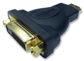 MULTICOMP PRO 1901117 DVI to HDMI Audio / Video Adapter, HDMI Plug - Type A, DVI-D Receptacle
