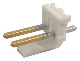 MOLEX 26-61-4020 Pin Header, Wire-to-Board, 3.96 mm, 1 Rows, 2 Contacts, Through Hole Straight, KK 396 41791 Series