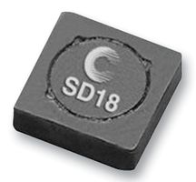 EATON COILTRONICS SD18-2R2-R Power Inductor (SMD), 2.2 µH, 2.55 A, Shielded, 2.16 A, SD Series