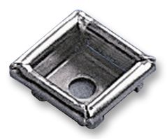 PANDUIT MTM2H-Q... Cable Tie Mount, 2 Way Entry, Screw, 4.5 mm, Silver, Stainless Steel, 18 mm, 18 mm