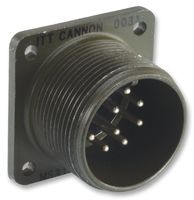 AMPHENOL INDUSTRIAL CS3102A32-22P Circular Connector, CS Series, MIL-DTL-5015 Series, Box Mount Receptacle, 54 Contacts, Solder Pin