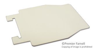 TE CONNECTIVITY - ENTRELEC 017301610 Terminal Partition, for Use with DIN Rail Terminal Blocks, White