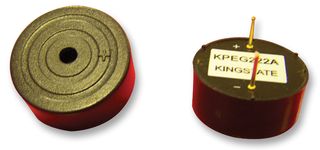 KINGSTATE KPEG222A Transducer, Piezo, Buzzer, 3 V, Continuous, 85 dB, 3.2 kHz