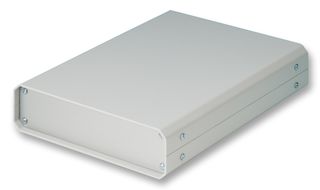 METCASE M5512110 Metal Enclosure, Unicase, IP40, Instrument, Aluminium, 52 mm, 185 mm, 250 mm, IP40