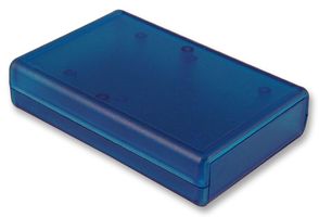 HAMMOND 1593NTBU Plastic Enclosure, Recessed Top, Handheld, ABS, 110 mm, 75 mm, 25 mm